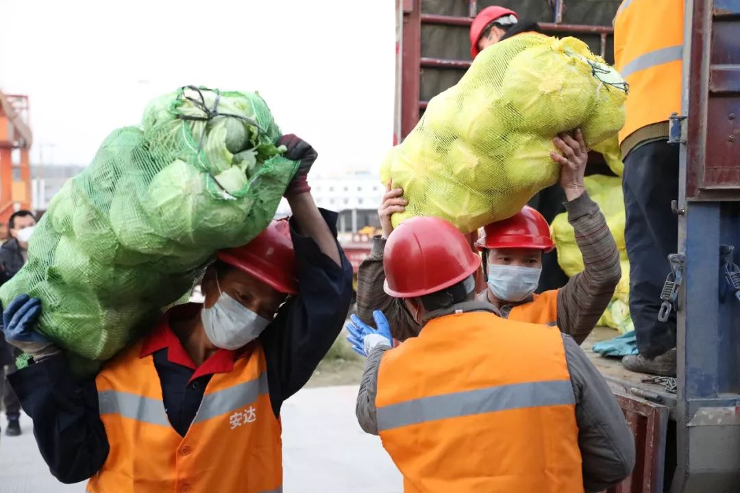 蔬菜水果來啦！廣西鐵路發(fā)出首趟支援武漢的冷鏈民生物資專列！ 